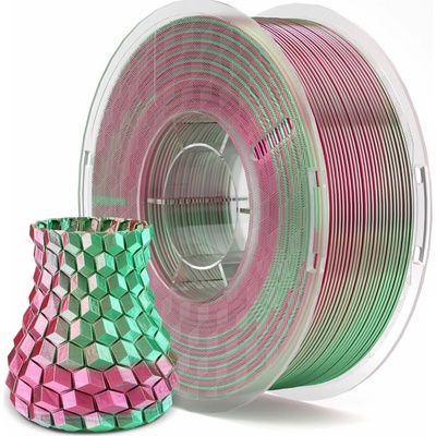 Elegoo PLA Silk 1,75 mm 1 kg Zeleno-červená