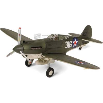 Forces of Valor P-40B Hawk 81A-2 47th Pursuit Squadron 15th Pursuit Group Serial : 316 15P Hawaiian Islands Pearl Habour 7 December 1941 1:72