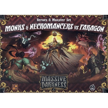 Cool Mini or Not Massive Darkness 2: Monks and Necromancers vs The Paragon