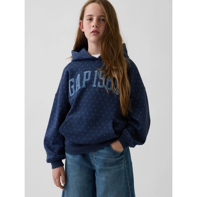 GAP detská oversize mikina VintageSoft s logom Tmavomodrá