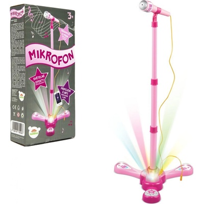 Teddies karaoke růžový