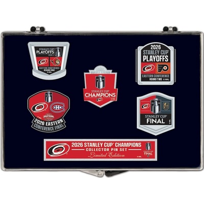 Wincraft odznak Carolina Hurricanes NHL 2026 Stanley Cup Champions
