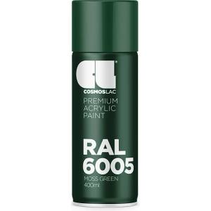 COSMOS LAC СПРЕЙ БОЯ cosmos 400мл 314 ral 6005 moos green (06215)