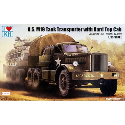 Merit I LOVE KIT International U.S. M19 Tank Transporter Hard Top 1:35
