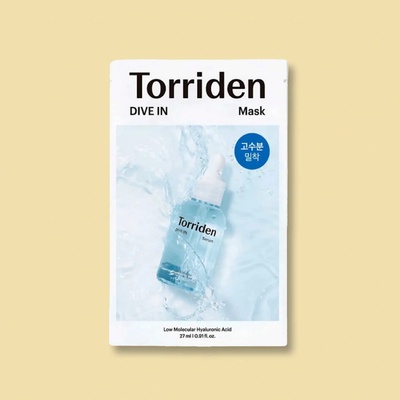 Torriden Dive-In Low Molecule Hyaluronic Acid Mask pleťová maska 27 ml
