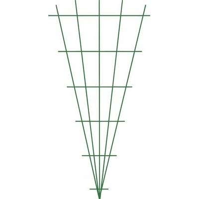 Mříž na popínavé rostliny 75 x 150 cm zelená