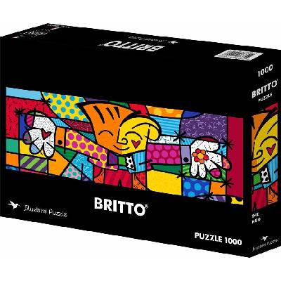 BlueBird Romero Britto Panoráma „The Hug“ 1000 dielov