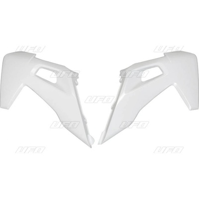 UFO kryty chladiče HUSQVARNA TC 125/250 19-22, FC 250/350/450 19-23, barva bílá