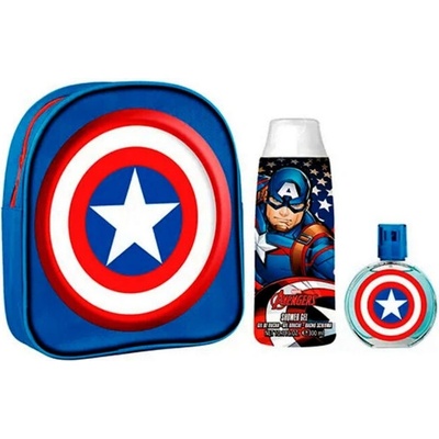 EP Line Captain America EDT 50 ml + batoh + sprchový gél 300 ml darčeková sada