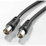 Roline Кабел Roline 11.99. 4460, Antenna Connector(м) към Antenna Connector(ж), 1.5m, черен (11.99.4460)