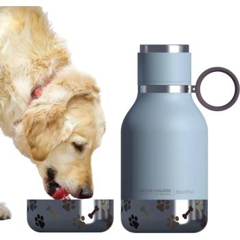 Asobu Термобутилка с купичка за куче dog bowl - 1000 мл - цвят син (asobu - sdb1 blue)