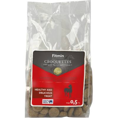 Dibaq Fitmin Крокети ябълка+витамин С деликатес за коне 500 g