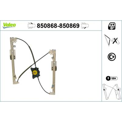 Mechanizmus zdvíhania okna VALEO 850868