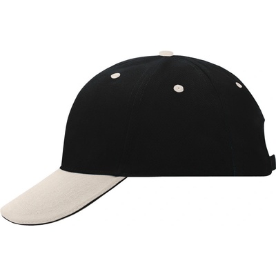 Myrtle Beach MB 24 sandwich 6 panelová COT03002468499-black/beige Černá/béžová