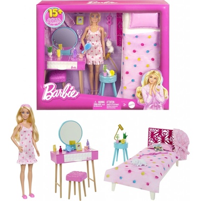 Barbie ložnice s panenkou