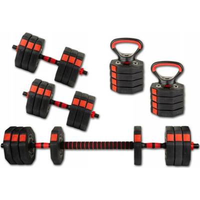 Eb Fit Bitumenové činky nastavitelné 1 x 20 kg