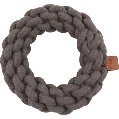 M Pets COTO Kruh preťahovací bavlnený sivý 18 cm