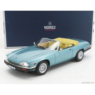 Norev Jaguar Xj-s Cabriolet 1988 Světle Modrá 1:18