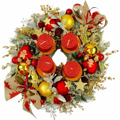 Adventný veniec Sára, priemer 40 cm