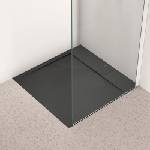 Ideal Standard i. life Ultra Flat S квадратно душ корито, наситено черно, 80x80 см (T5229FV)