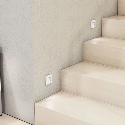 Rendl R12014 TESS SQ zápustná stříbrnošedá 230V LED 3W IP54 3000K – Zboží Dáma