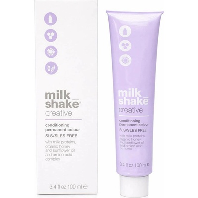 Milk Shake Creative Permanent Color 100 ml, 0.1 - INTENSE METALLIC BLUE