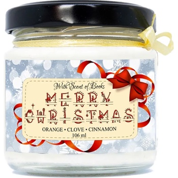 Image 1 of With Scent of Books Ароматна свещ - Merry Christmas, 106 ml