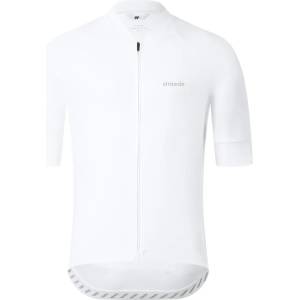 straede Мъжка фланелка с къс ръкав за колоездене straede Kaern Jersey Cycling jersey - White - размер XS (056-4258-0711)