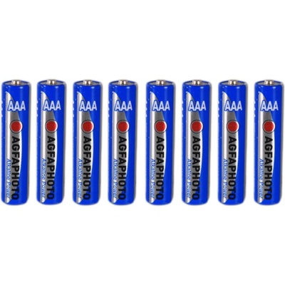 Батерии AGFA PHOTO алкaлни LR03 AAA 1.5V (8бр) - Код W4208 (W4208)