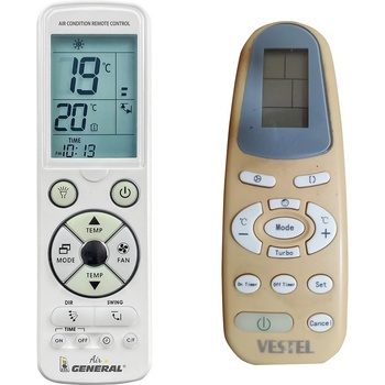General VESTEL Aircon D-9 - луксозно с подсветка дистанционно управление (Aircon D-9)