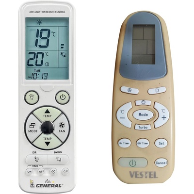 General VESTEL Aircon D-9 - луксозно с подсветка дистанционно управление (Aircon D-9)