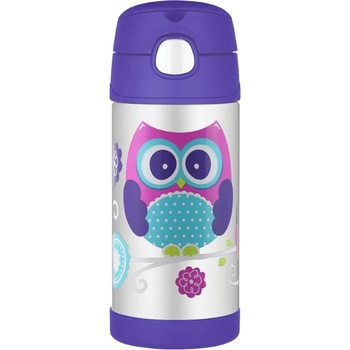 Thermos FUNtainer Owl with straw 0,355 l