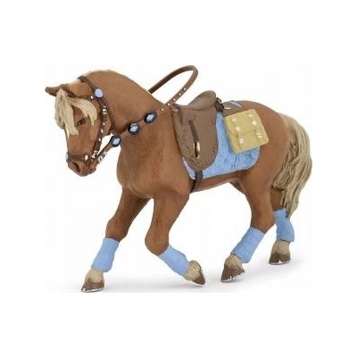 Papo Con saddled for young rider