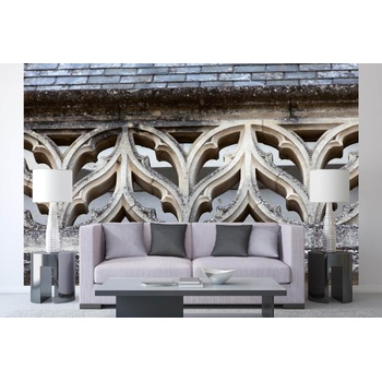 DIMEX ART s. r. o Самозалепваща се флизелинова фототапета замък амбоаз 375 x 250 см