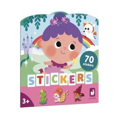 Janod Stickers samolepky čarovné krajiny 70 ks