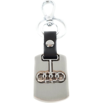 Image 1 of Сребърен ключодържател - Ауди