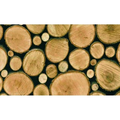 Gekkofix 11613 Fólia samolepiaca / samolepiaca tapeta Drevo, drevená polená , rozmery 0,45 x 15 m