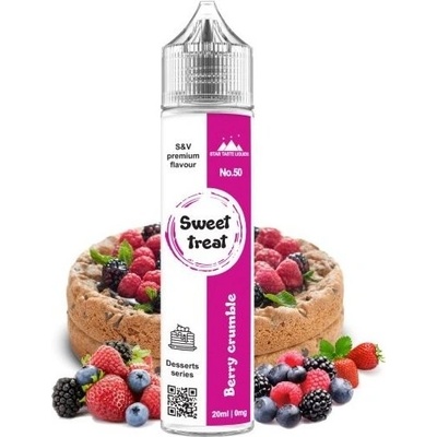Star Taste Liquids Sweet Treat Berry Crumble Shake & Vape 20 ml