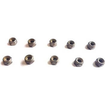 Revtec Самозаключваща се алуминиева гайка m5 бронз анодизиран (10)