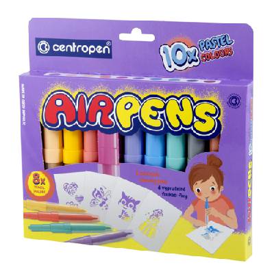Fixy - fúkacie CENTROPEN 1500/10 Pastel Colours