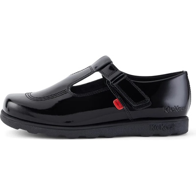 Kickers Детски обувки Kickers Fragma T Bar Junior Girls Shoes - Black