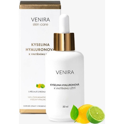Venira kyselina hyalurónová na vnutorné použitie citrón-limeta 50 ml