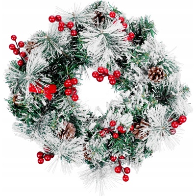 MagicHome prírodný so šiškami 20 LED teplá biela 8 funkcií 30 cm