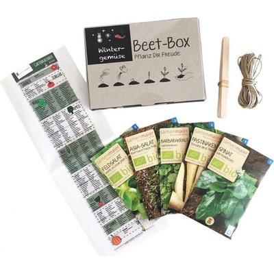 Samen Maier Bio Beet-Box "Zimná zelenia" 1 sada