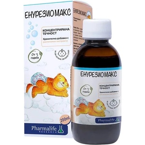Naturpharma Енурезио Макс Bimbi Билков сироп, 200 ml, Naturpharma