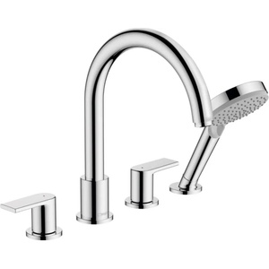 Hansgrohe Vernis Shape - Смесител за вана с четири отвора, хром 71459000 (71459000)