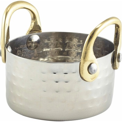 GenWare Servírovací miska nerezová tepaný povrch 40 mm 75 mm
