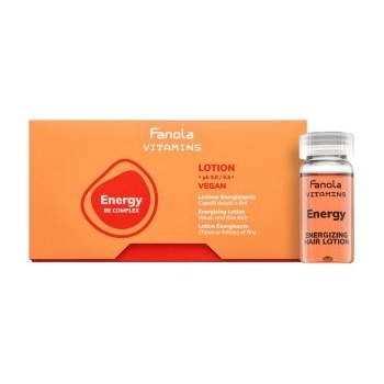 Fanola Vitamins Energy Lotion Грижа за косата Против косопад 12 x 10 ml