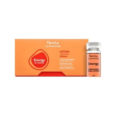 Fanola Vitamins Energy Lotion Грижа за косата Против косопад 12 x 10 ml