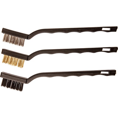 TOP TOOLS Четки 180 mm, мед/стомана/нилон, 3 бр. 14A618 (14A618)